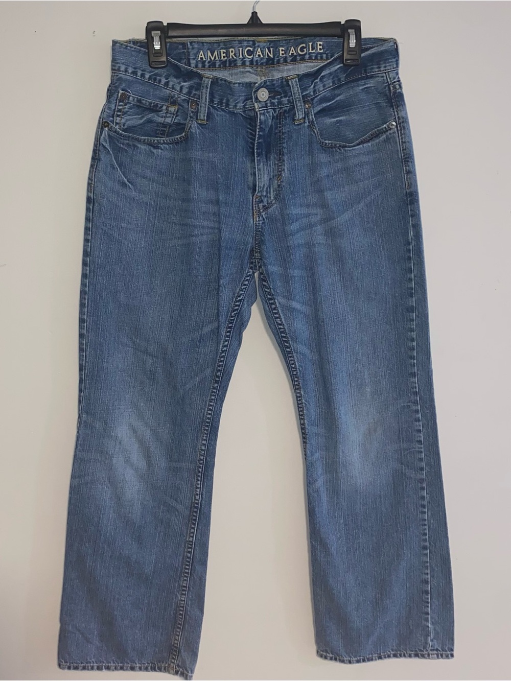 American Eagle Men’s Jeans 31x30 Low Rise Bootcut Medium Wash
